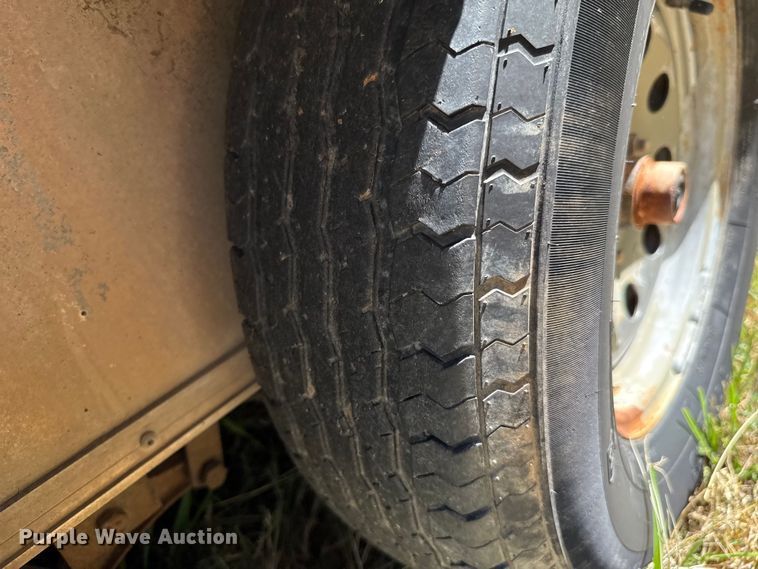 image for item EU2144 2015 Covered Wagon Trailers CW7X14TA2 enclosed cargo trailer