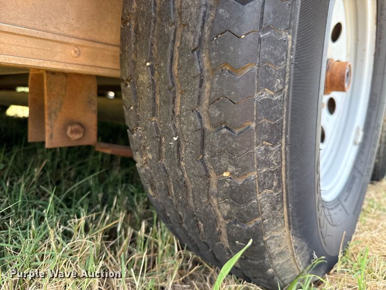 image for item EU2144 2015 Covered Wagon Trailers CW7X14TA2 enclosed cargo trailer