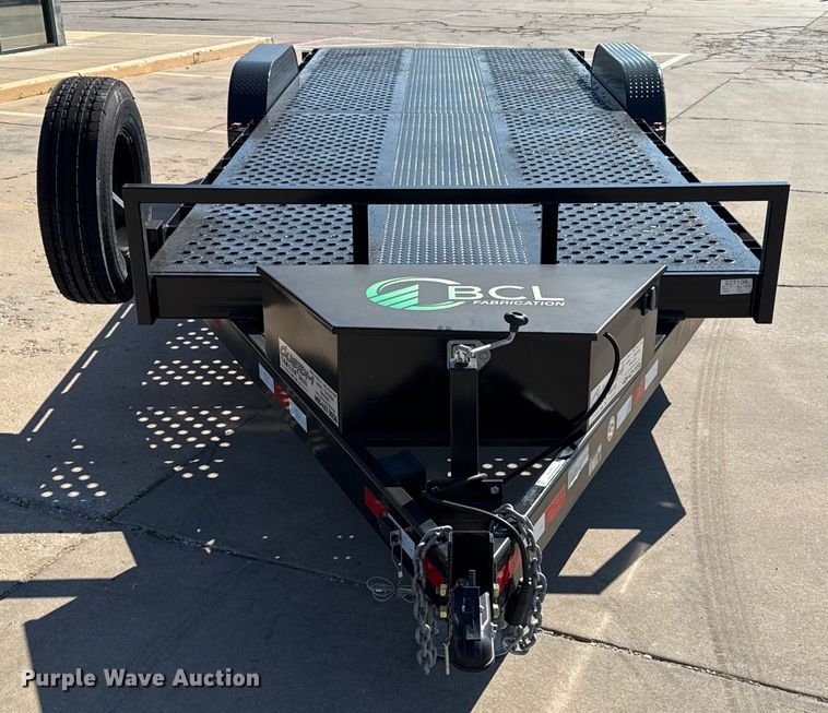 image for item EU2157 2024 BCL Fabrication tilt deck utility trailer