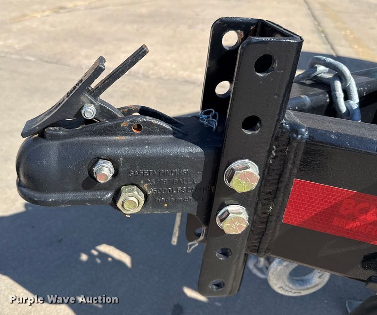 image for item EU2157 2024 BCL Fabrication tilt deck utility trailer