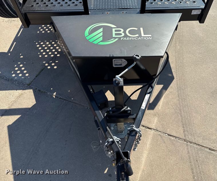 image for item EU2157 2024 BCL Fabrication tilt deck utility trailer