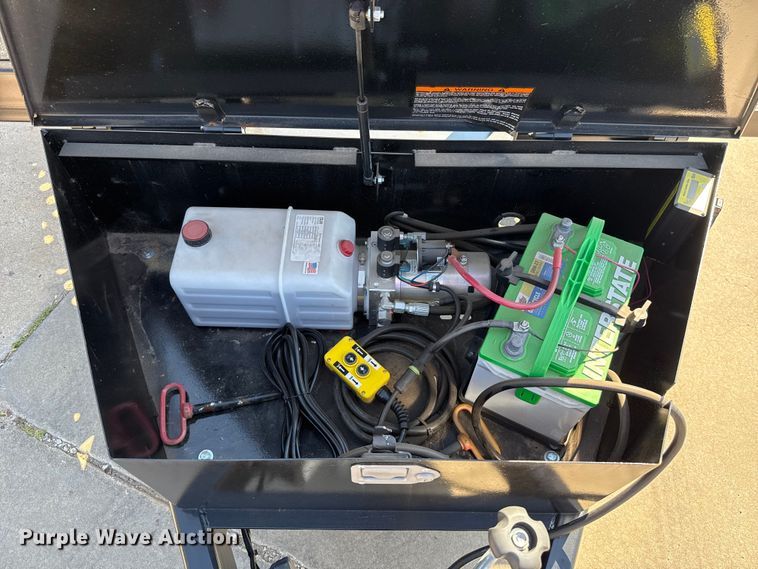 image for item EU2157 2024 BCL Fabrication tilt deck utility trailer