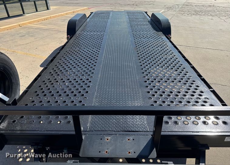 image for item EU2157 2024 BCL Fabrication tilt deck utility trailer