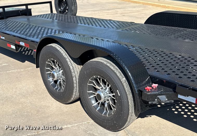 image for item EU2157 2024 BCL Fabrication tilt deck utility trailer