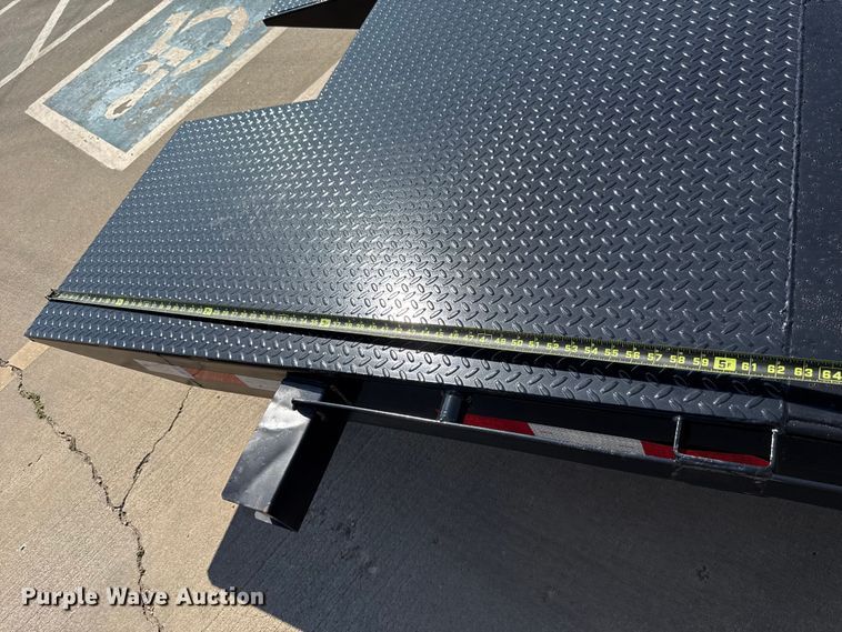 image for item EU2157 2024 BCL Fabrication tilt deck utility trailer