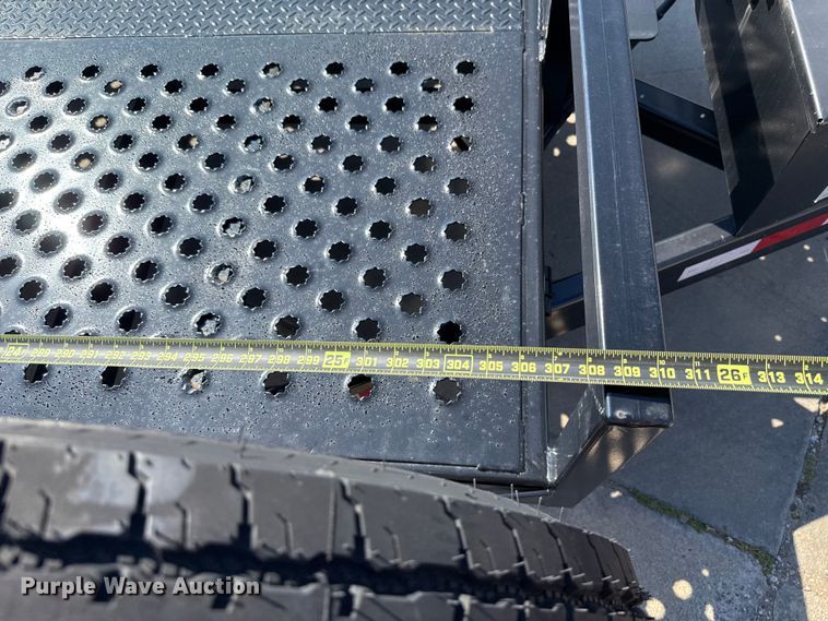 image for item EU2157 2024 BCL Fabrication tilt deck utility trailer