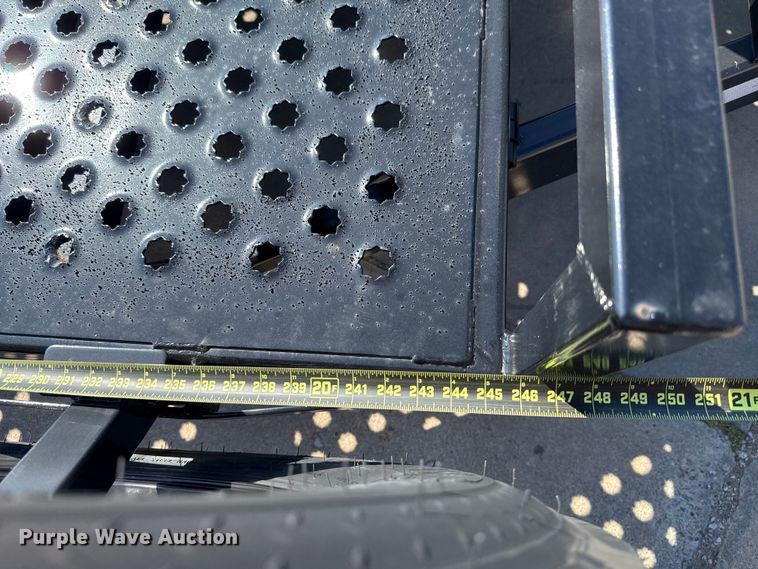 image for item EU2157 2024 BCL Fabrication tilt deck utility trailer