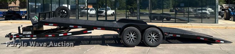 image for item EU2157 2024 BCL Fabrication tilt deck utility trailer