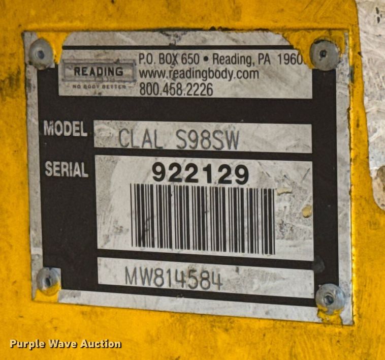 image for item EU2213 2021 Chevrolet Silverado 3500HD utility bed pickup truck