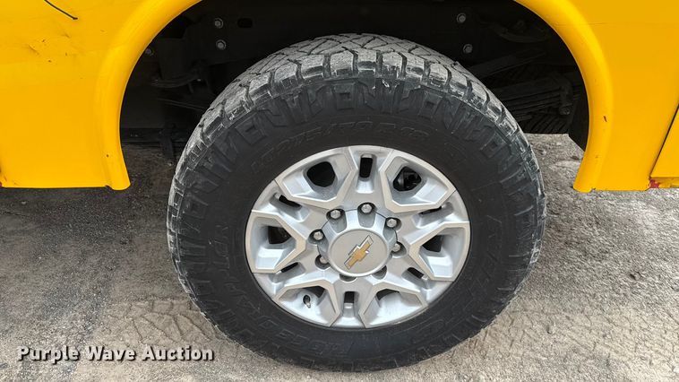 image for item EU2213 2021 Chevrolet Silverado 3500HD utility bed pickup truck