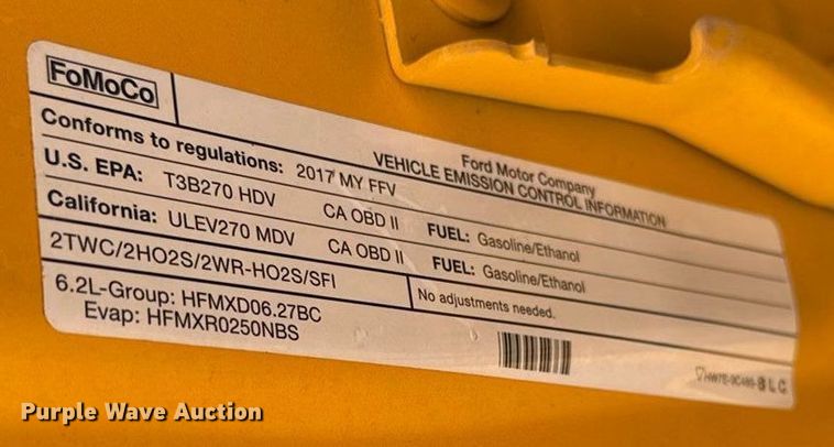 image for item EU2216 2017 Ford F350 Super Duty utility bed pickup truck