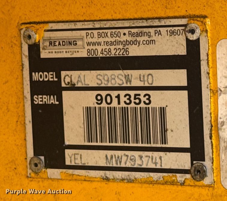 image for item EU2218 2018 Ford F350 Super Duty utility bed pickup truck