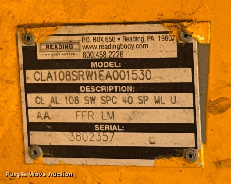 image for item EU2223 2019 Ford F350 Super Duty utility bed pickup truck