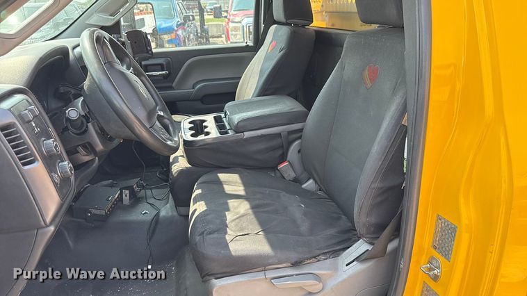 image for item EU2226 2018 Chevrolet Silverado 3500HD utility bed pickup truck