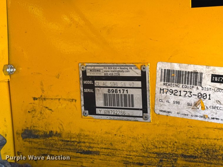 image for item EU2227 2018 Chevrolet Silverado 3500HD utility bed pickup truck