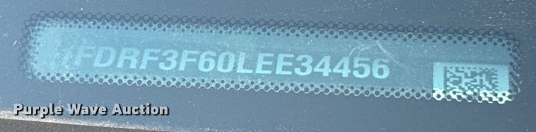 image for item EU2233 2020 Ford F350 Super Duty utility bed pickup truck