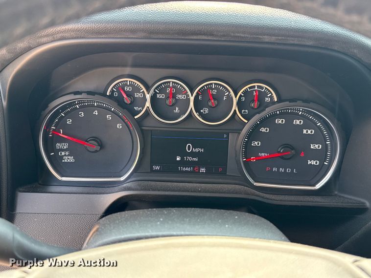 image for item EU2236 2021 Chevrolet Silverado 1500 Crew Cab pickup truck