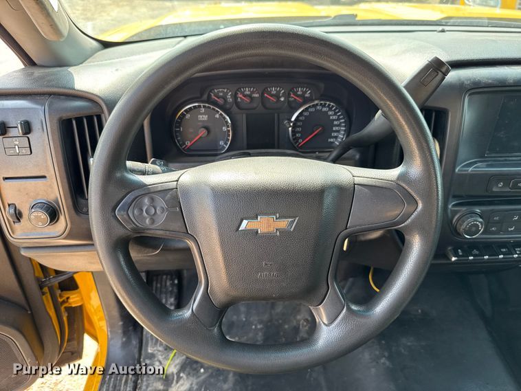 image for item EU2237 2018 Chevrolet Silverado 3500HD utility bed pickup truck