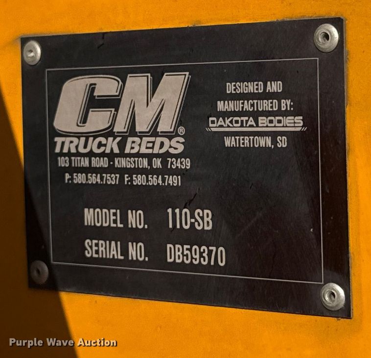 image for item EU2243 2022 Ford F350 Super Duty utility bed pickup truck