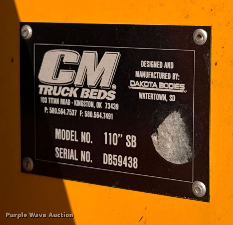 image for item EU2244 2022 Ford F350 Super Duty utility bed pickup truck