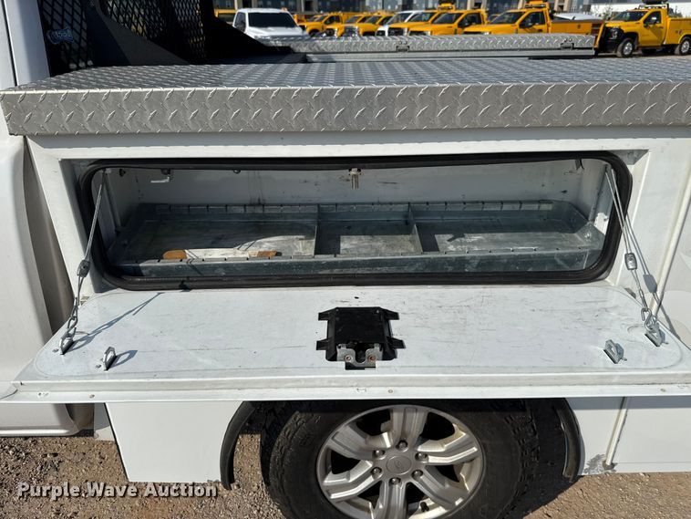 image for item EU2245 2021 Ford Ranger SuperCab utility bed pickup truck