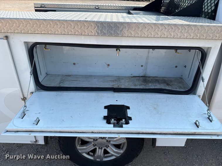 image for item EU2245 2021 Ford Ranger SuperCab utility bed pickup truck