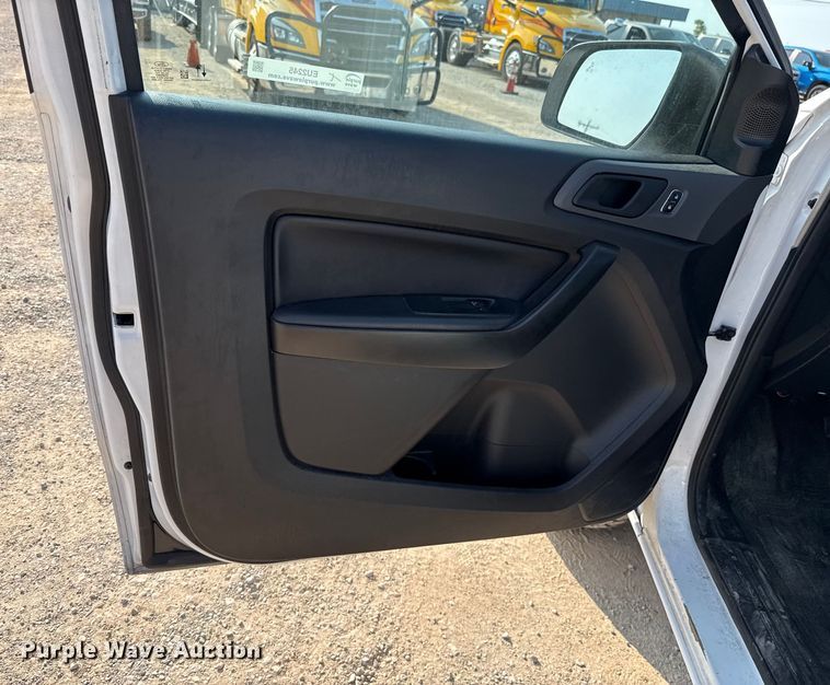 image for item EU2245 2021 Ford Ranger SuperCab utility bed pickup truck