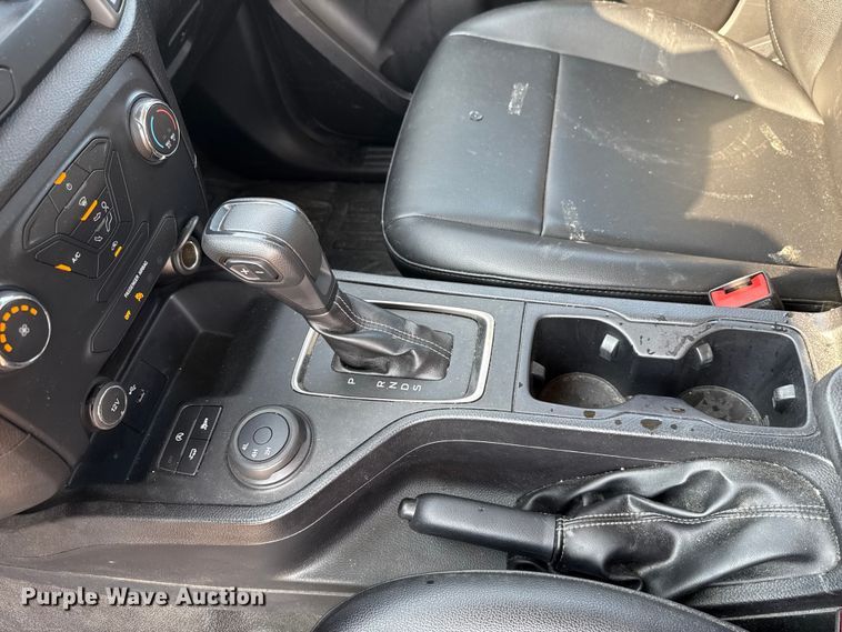 image for item EU2245 2021 Ford Ranger SuperCab utility bed pickup truck