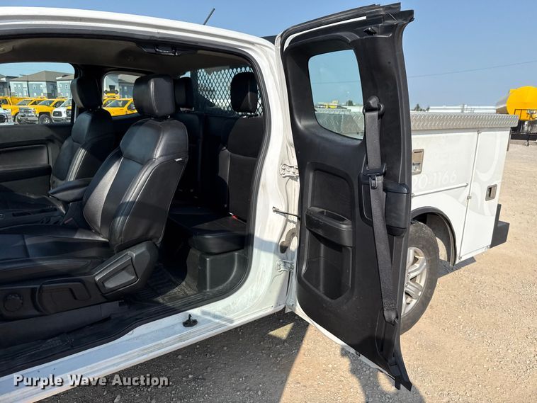 image for item EU2245 2021 Ford Ranger SuperCab utility bed pickup truck