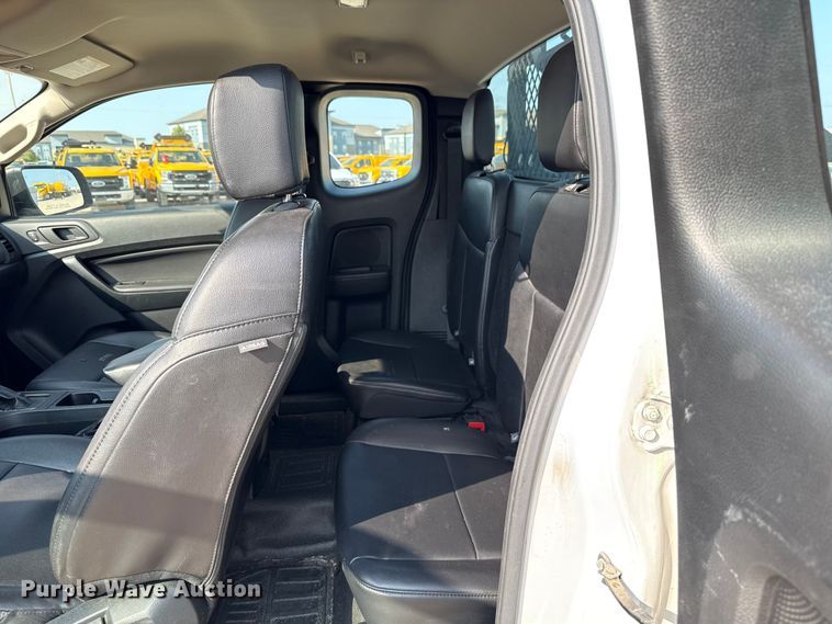 image for item EU2245 2021 Ford Ranger SuperCab utility bed pickup truck