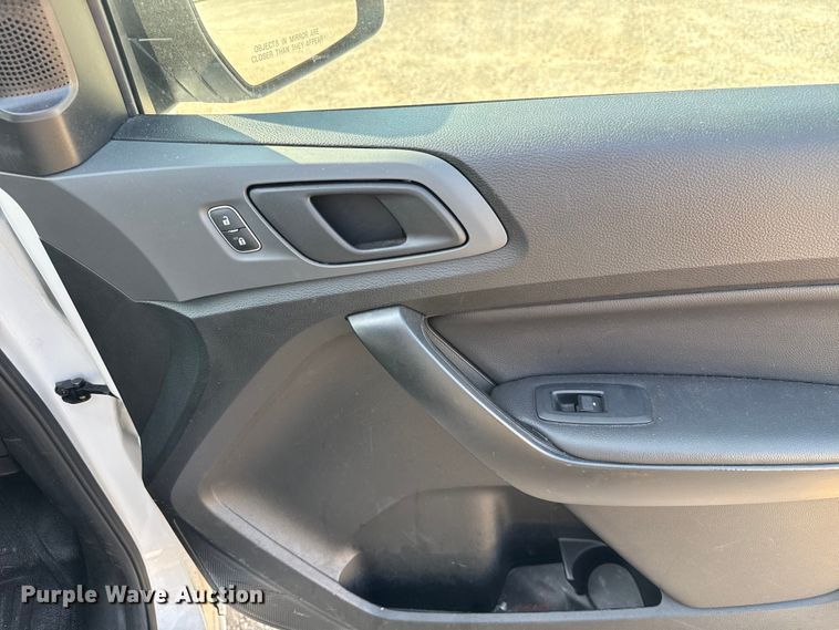 image for item EU2245 2021 Ford Ranger SuperCab utility bed pickup truck