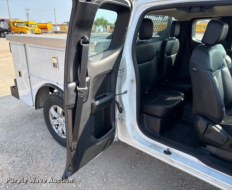 image for item EU2245 2021 Ford Ranger SuperCab utility bed pickup truck