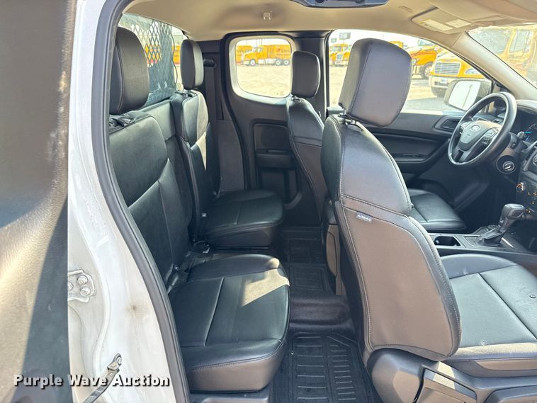 image for item EU2245 2021 Ford Ranger SuperCab utility bed pickup truck