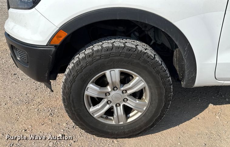 image for item EU2245 2021 Ford Ranger SuperCab utility bed pickup truck