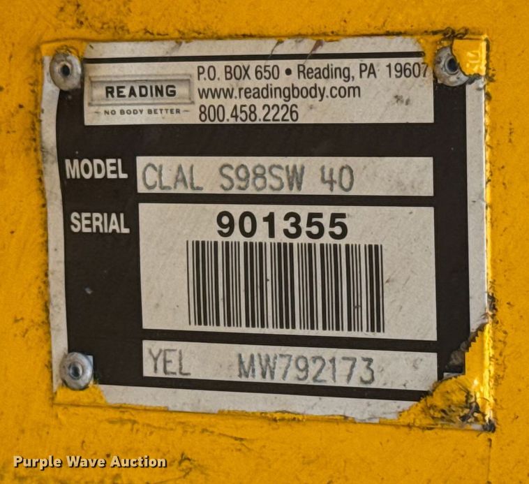 image for item EU2247 2018 Chevrolet Silverado 3500HD utility bed pickup truck