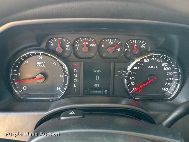 image for item EU2247 2018 Chevrolet Silverado 3500HD utility bed pickup truck