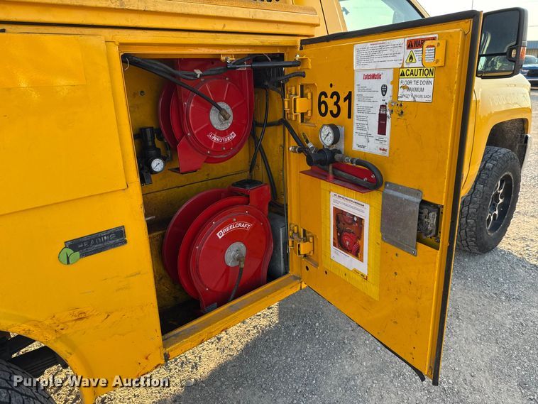 image for item EU2249 2018 Chevrolet Silverado 3500HD utility bed pickup truck