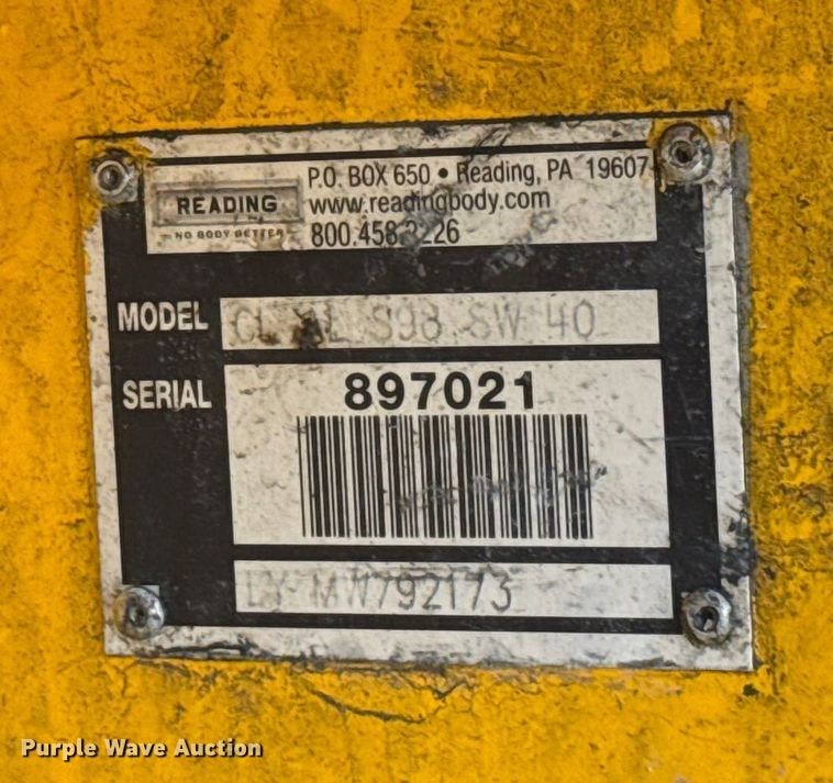 image for item EU2249 2018 Chevrolet Silverado 3500HD utility bed pickup truck