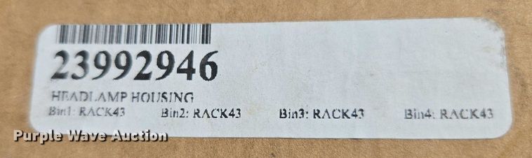 image for item EU2502 (18) headlight housings