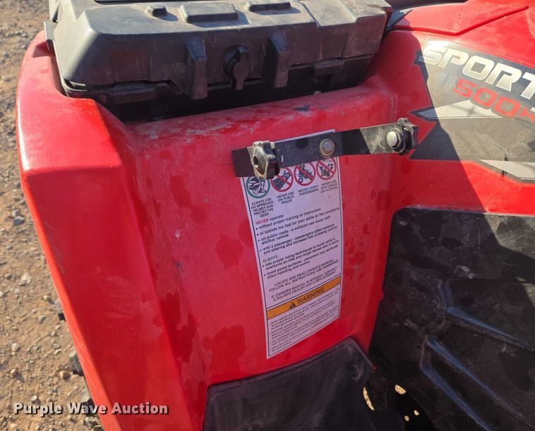 image for item EU3611 2008 Polaris Sportsman ATV