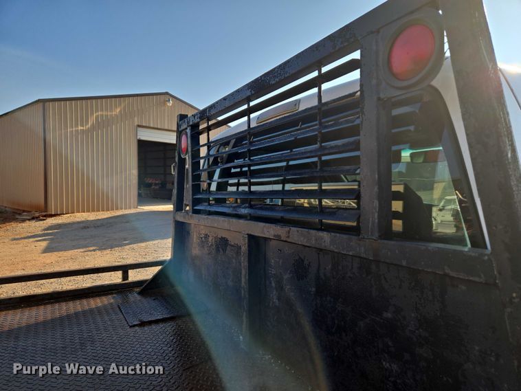 image for item EU3612 2002 Dodge Ram Chassis Cab flatbed pickup truck