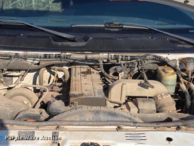 image for item EU3612 2002 Dodge Ram Chassis Cab flatbed pickup truck