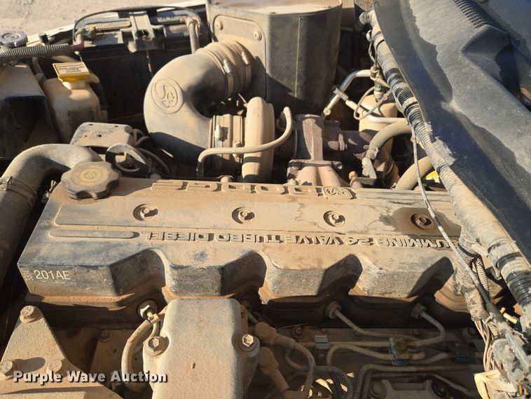 image for item EU3612 2002 Dodge Ram Chassis Cab flatbed pickup truck