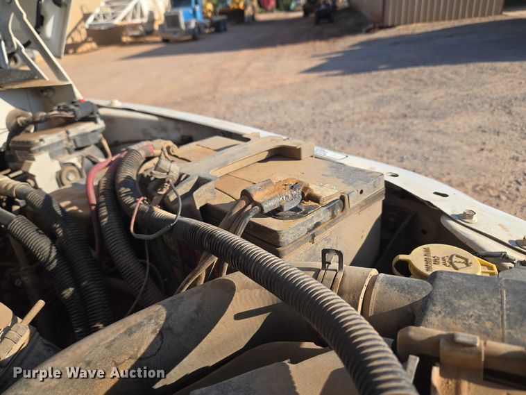 image for item EU3612 2002 Dodge Ram Chassis Cab flatbed pickup truck