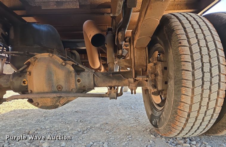 image for item EU3612 2002 Dodge Ram Chassis Cab flatbed pickup truck