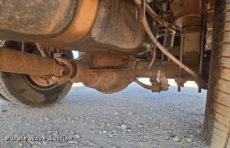 image for item EU3612 2002 Dodge Ram Chassis Cab flatbed pickup truck