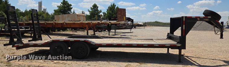 image for item EU3624 2018 Texas Pride EQ722214KGN equipment trailer