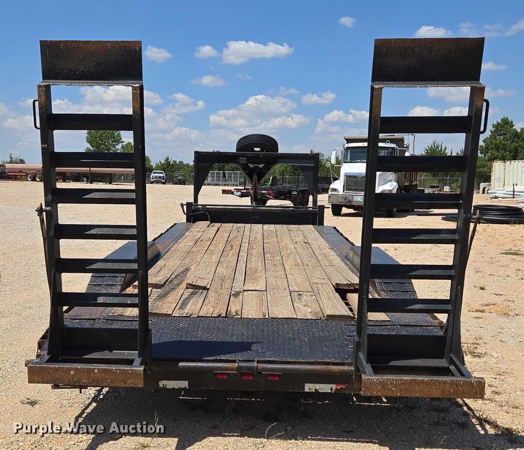 image for item EU3624 2018 Texas Pride EQ722214KGN equipment trailer