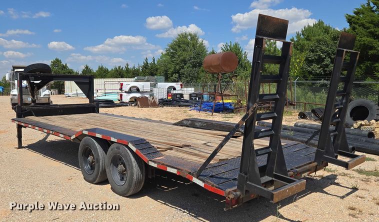 image for item EU3624 2018 Texas Pride EQ722214KGN equipment trailer