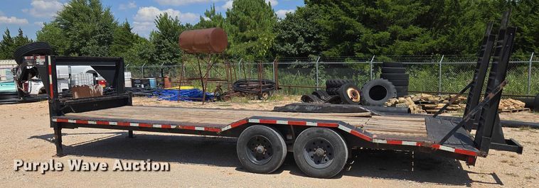 image for item EU3624 2018 Texas Pride EQ722214KGN equipment trailer